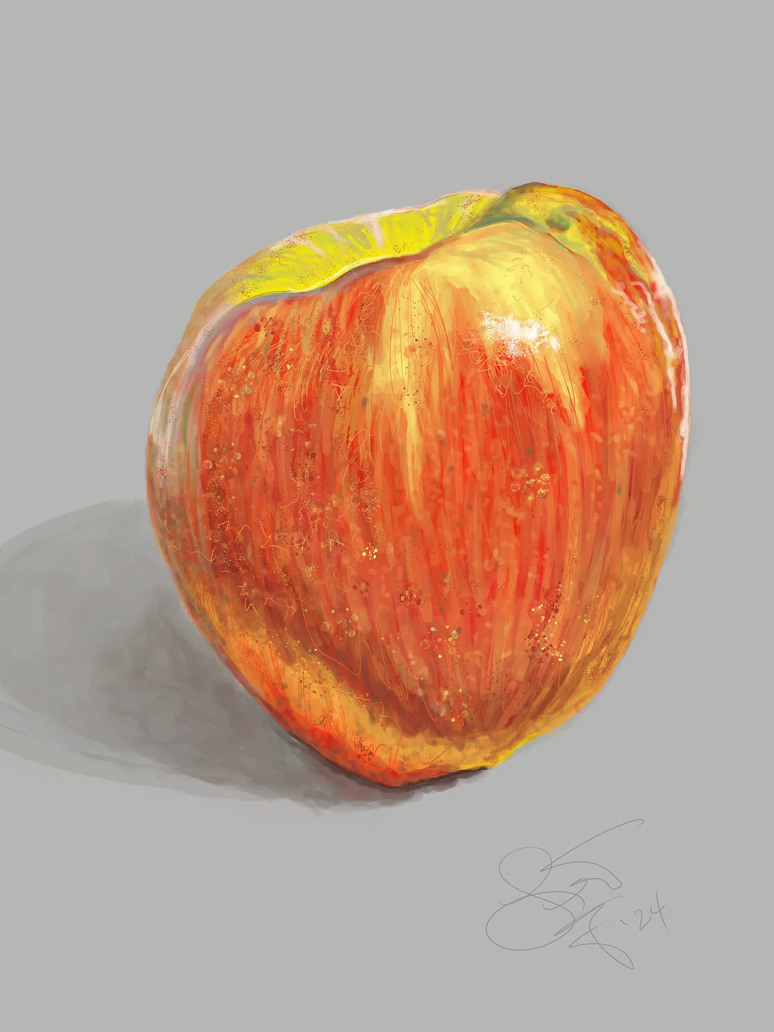Let's Paint an Apple